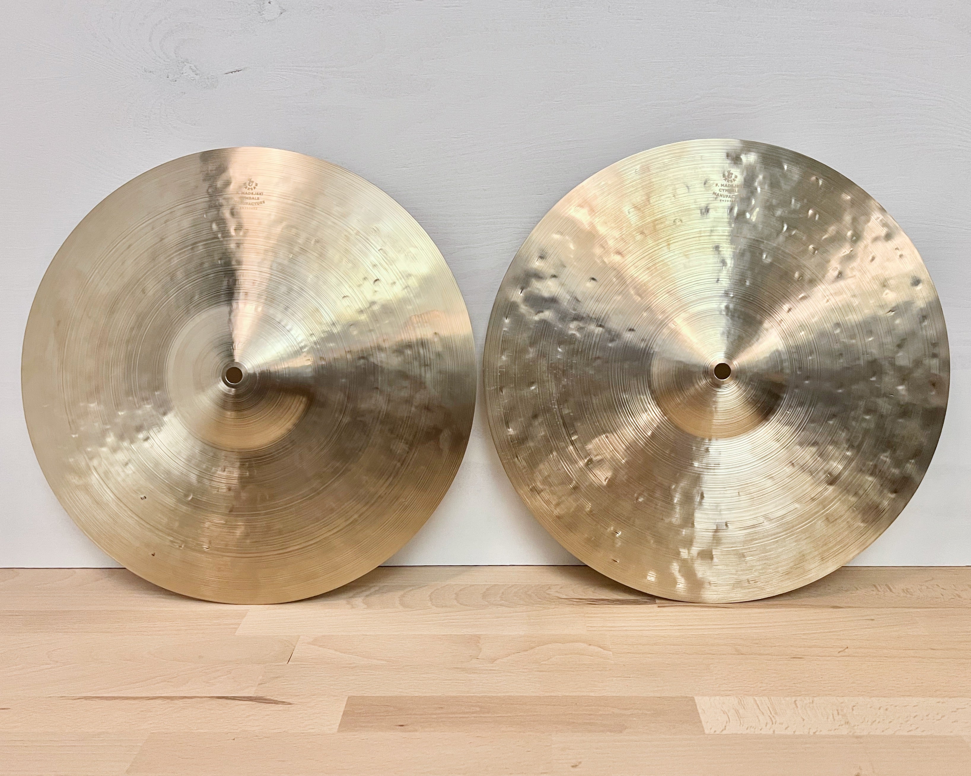 14" Hi-hats, 794 (hfb) / 1230 (hfb) grams, B20
