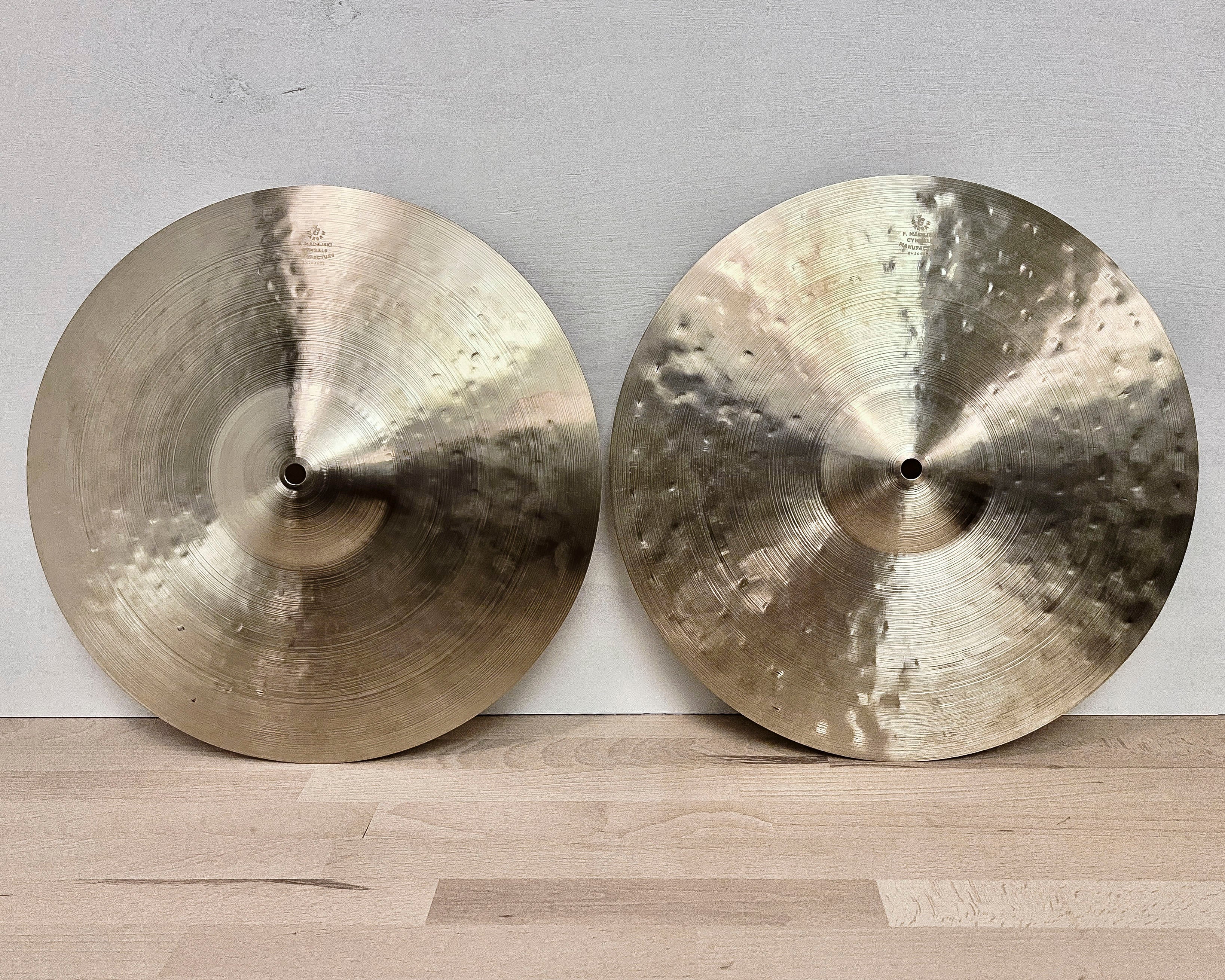14" Hi-hats, 794 (hfb) / 1230 (hfb) grams, B20