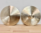 14" Hi-hats, 804 (hfb) / 1100 (flat) grams, B20