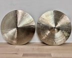 14" Hi-hats, 804 (hfb) / 1100 (flat) grams, B20