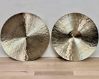 14" Hi-hats, 820 (hfb) / 1306 (flat) grams, B20