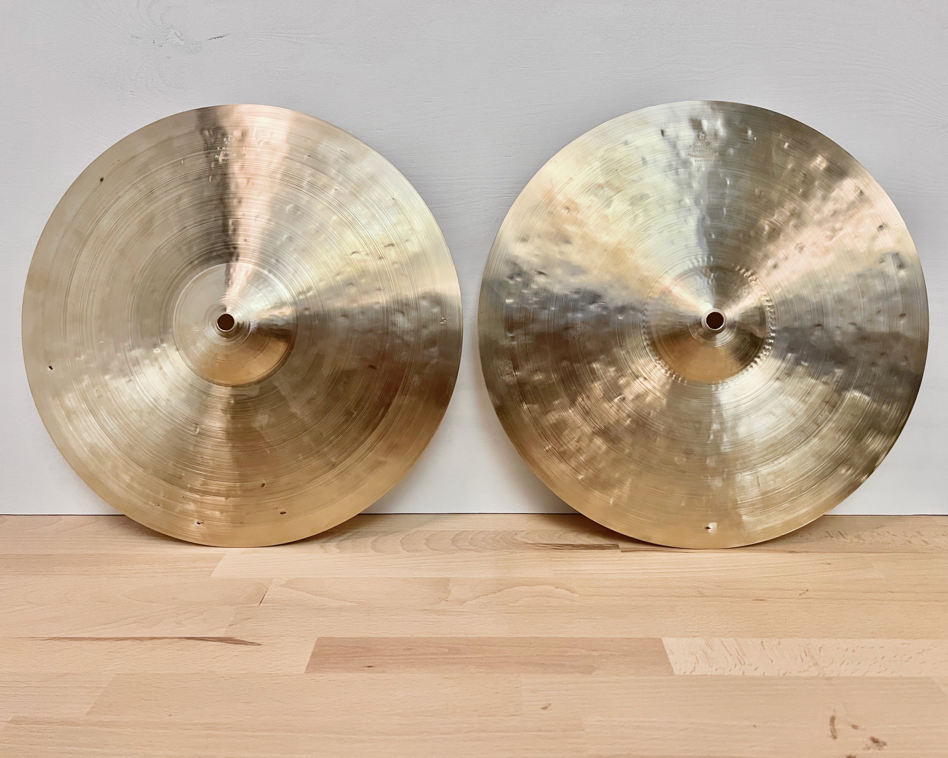14" Hi-hats, 829 (mpb) /1036 (mpb) grams, B20