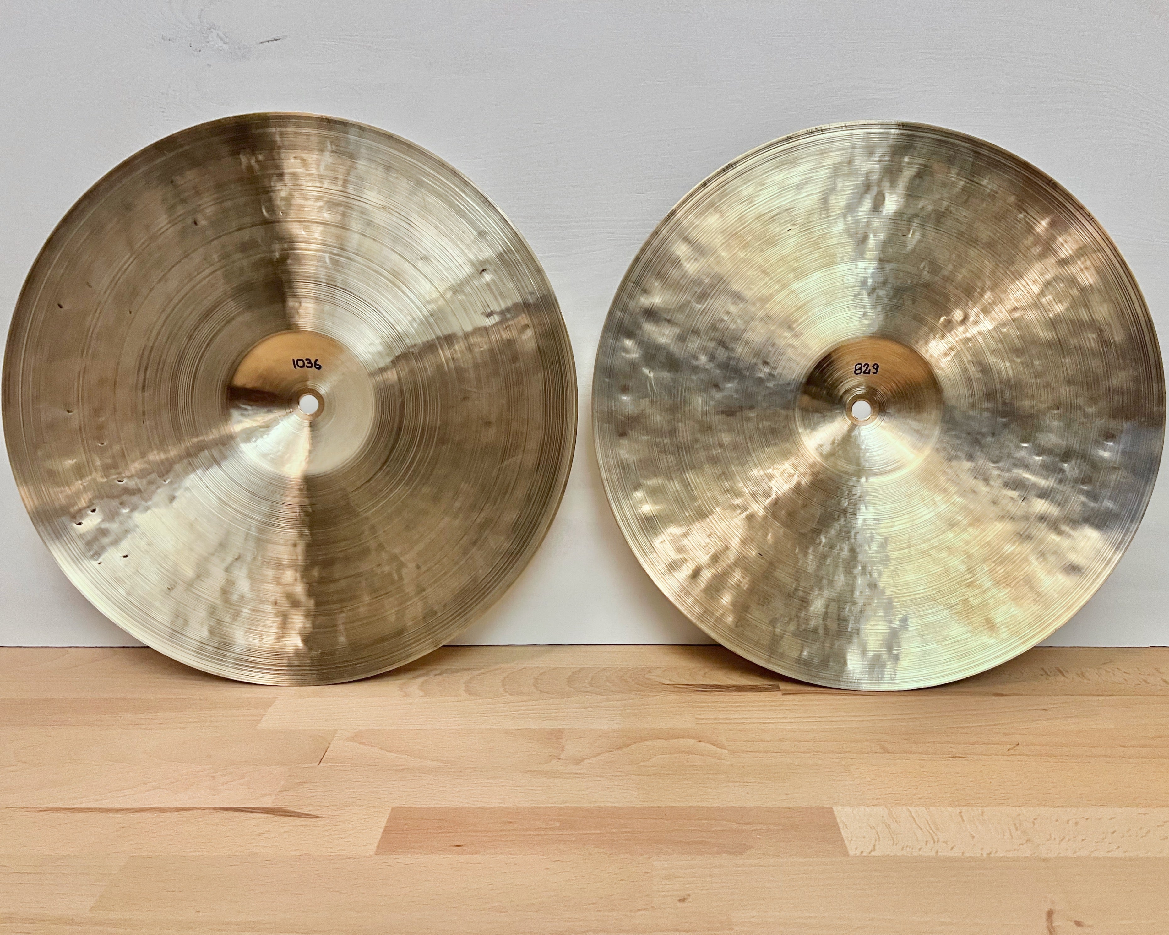Talerze hi-hat 14", 829 (mpb) /1036 (mpb) grams, B20