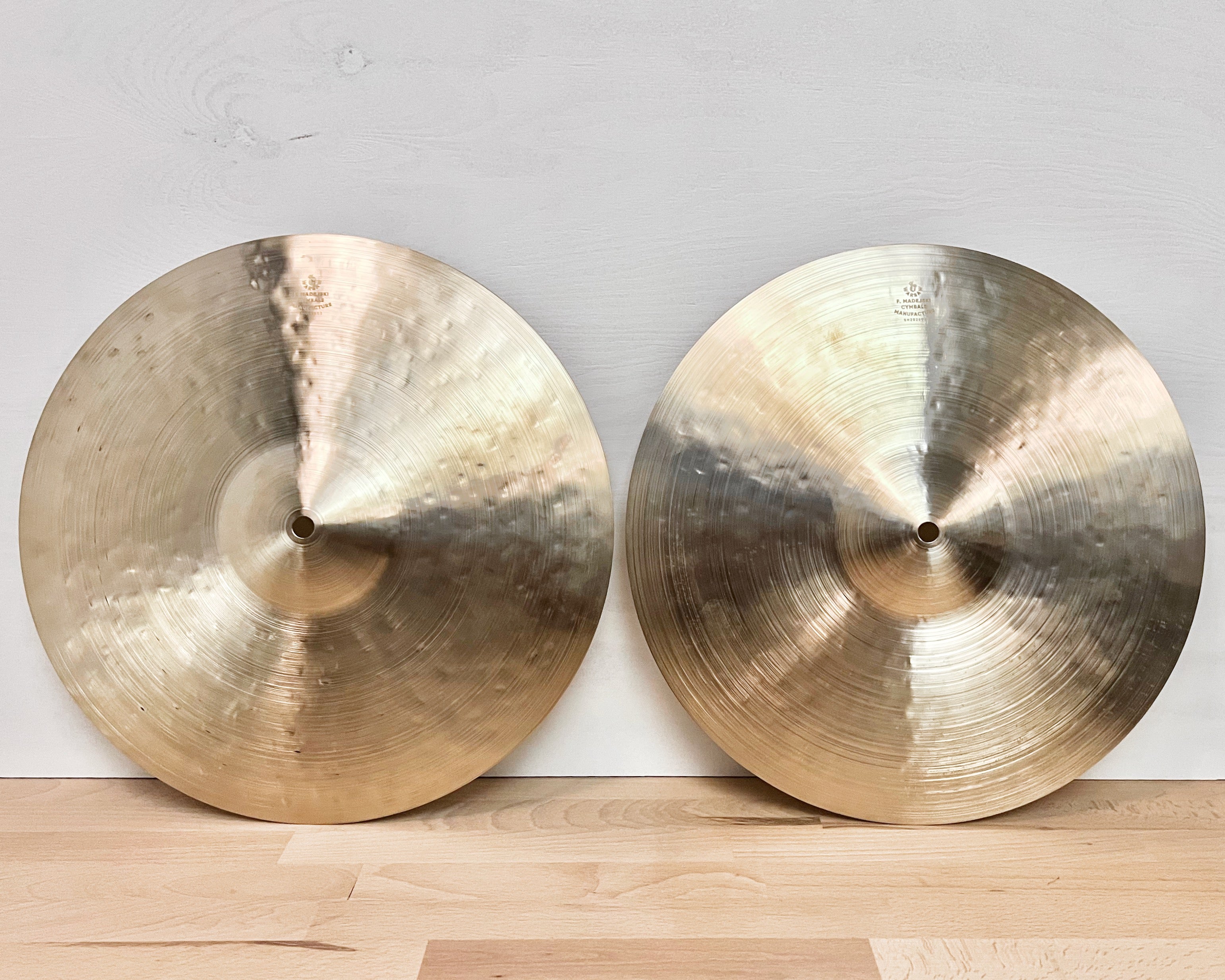14" Hi-hats, 857 (hfb) / 1059 (hfb) grams, B20