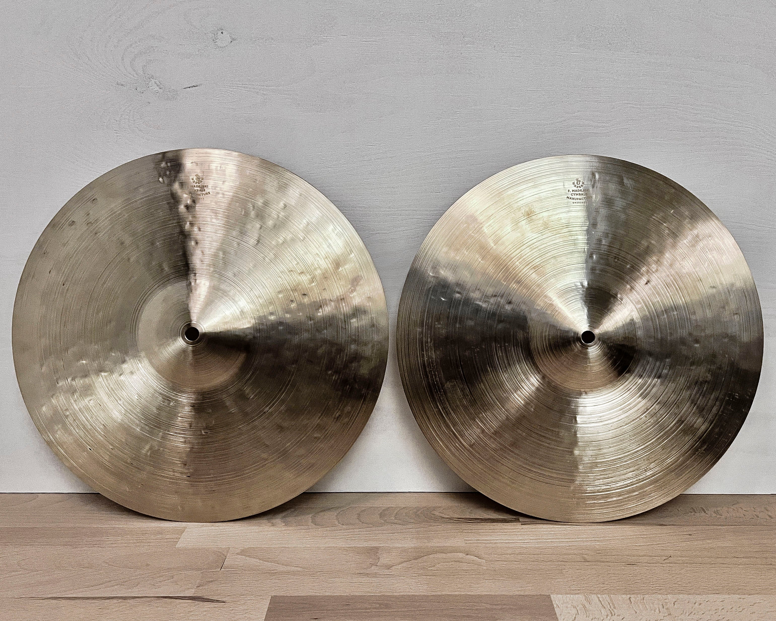 14" Hi-hats, 857 (hfb) / 1059 (hfb) grams, B20
