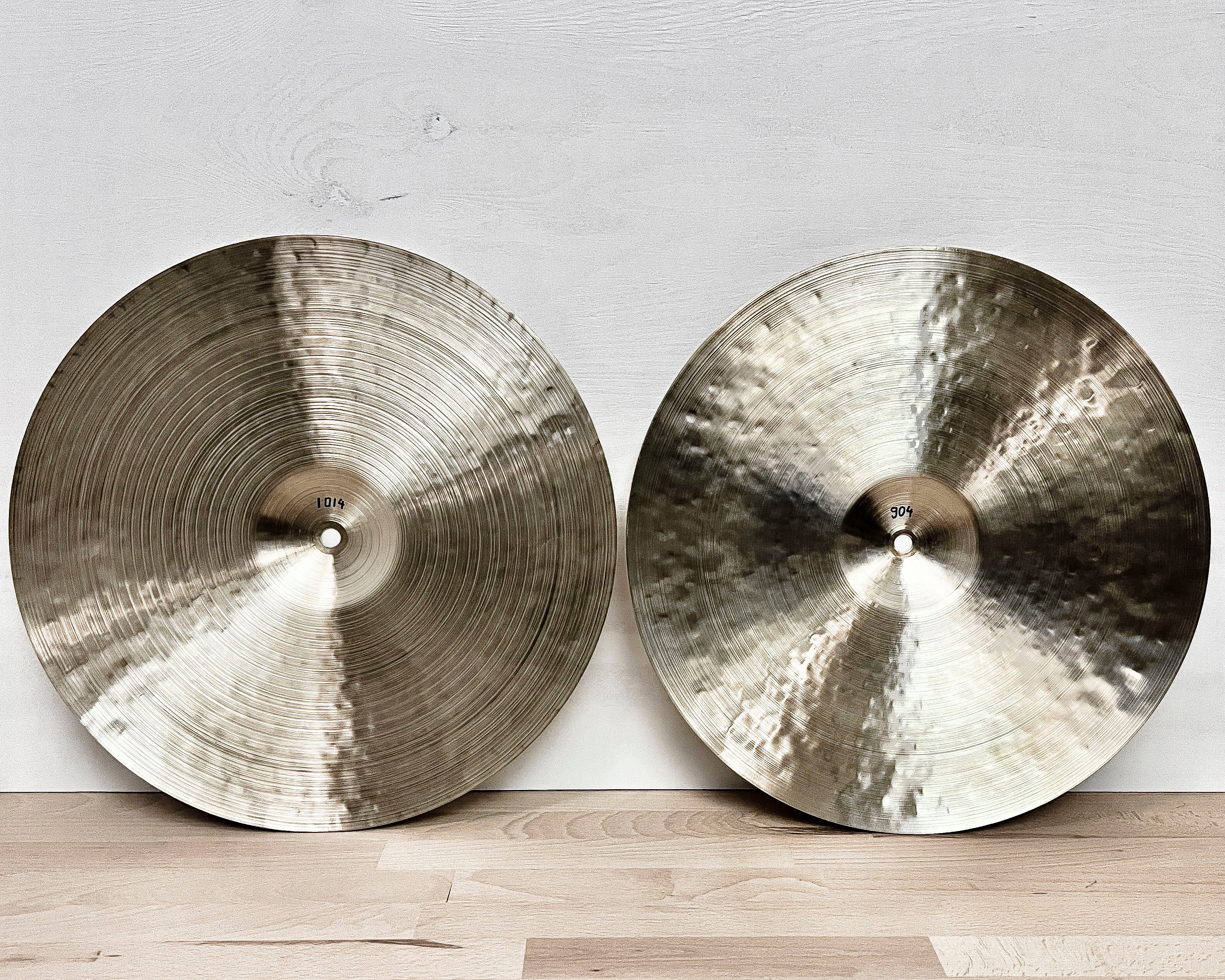 15” Hi-hats, 904 (mpb) / 1014 (hfb) grams, B20