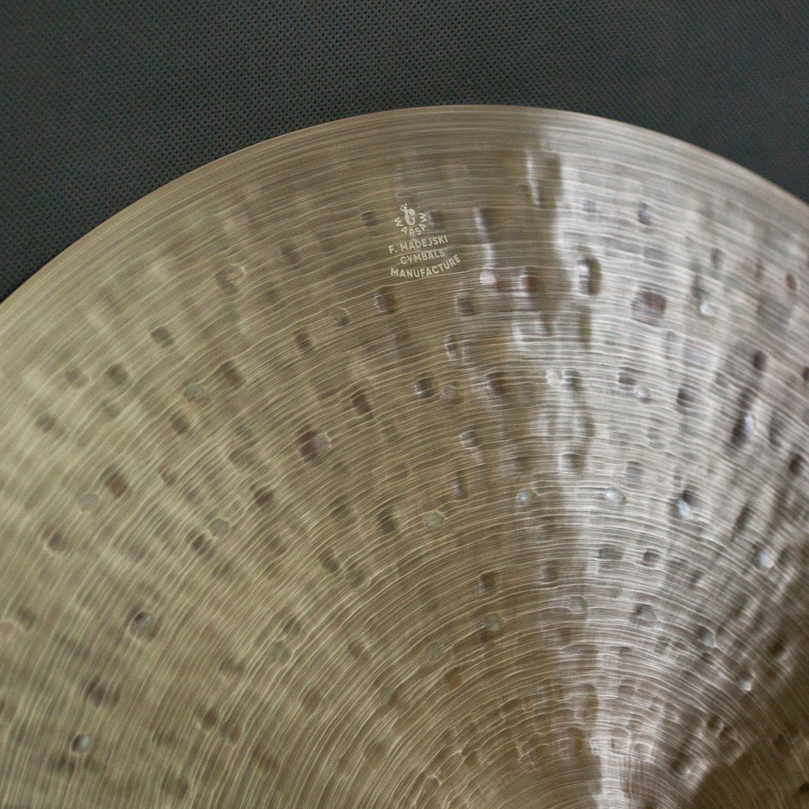 20" Paper Thin Crash Ride, 1612 grams, B20