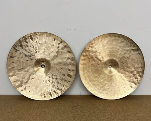14" Hi-hats, 651 / 1111 grams, B20