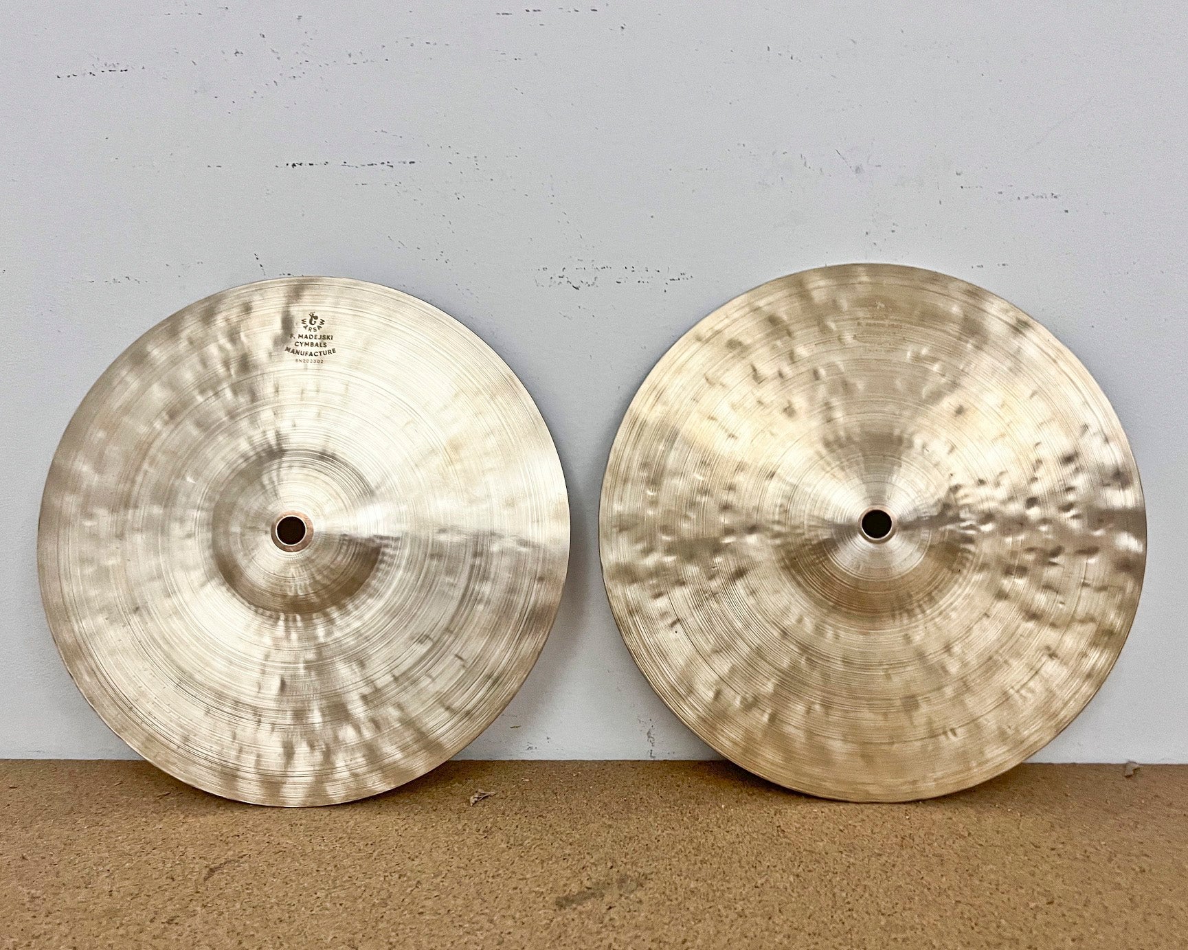10" Hi-hats, 423 / 535 grams, B20