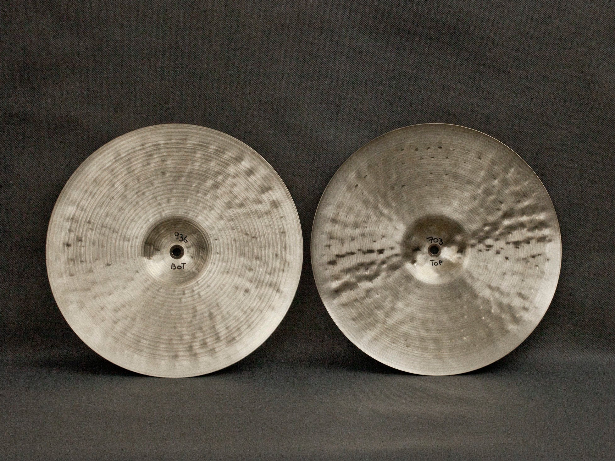 14" Hi-hats, 936 / 703 grams, B20