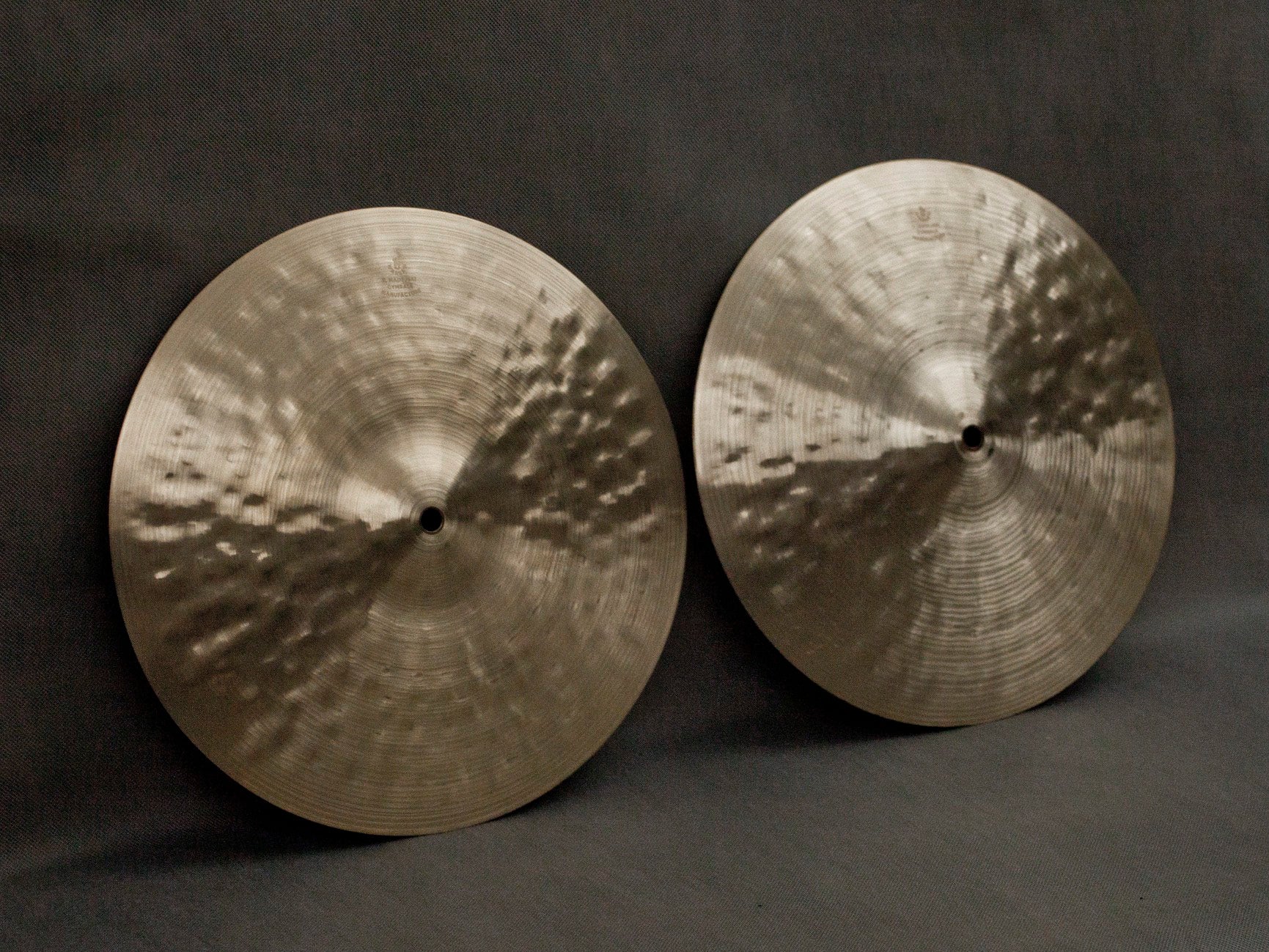 14" Hi-hats, 753 / 611 grams, B20