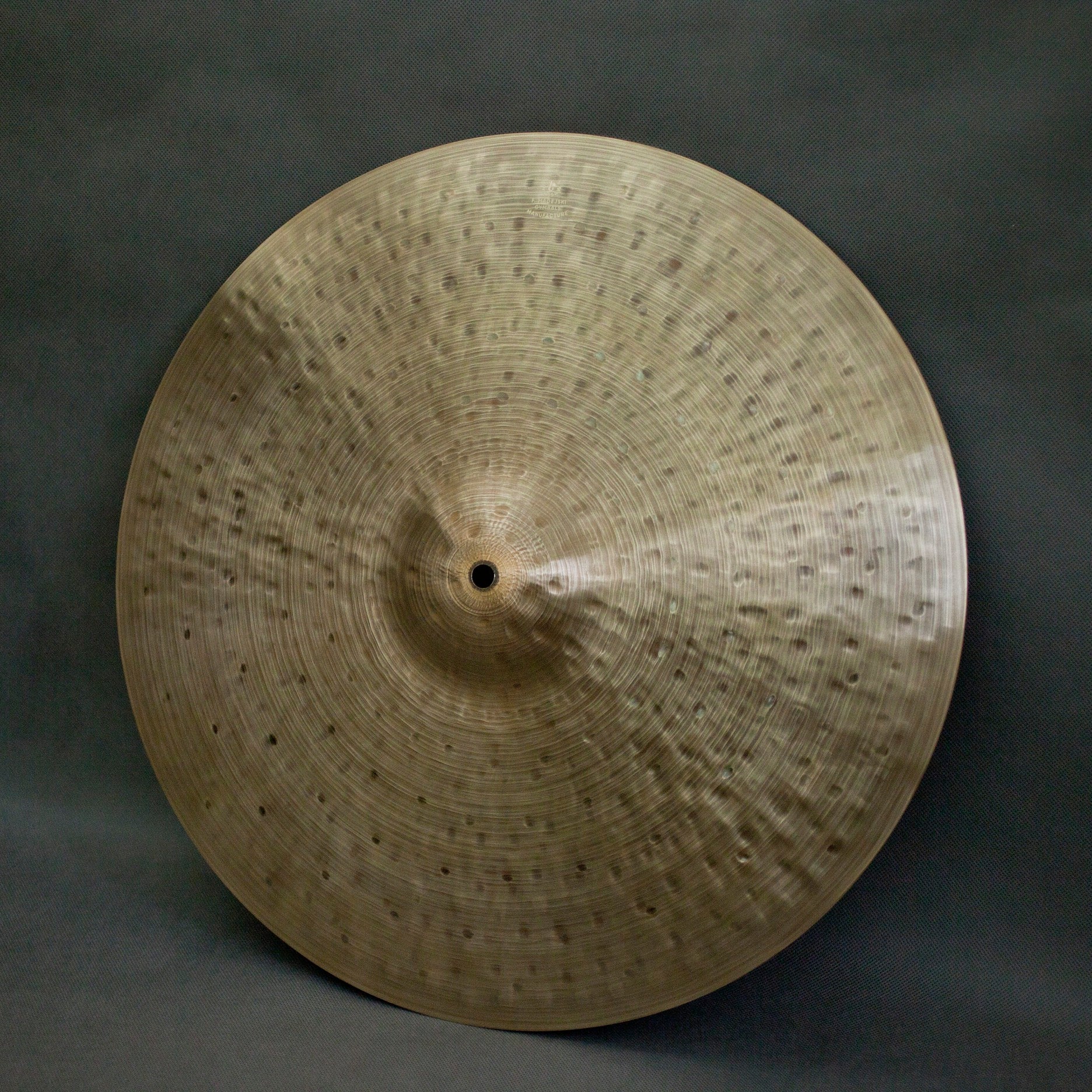 20" Paper Thin Crash Ride, 1612 grams, B20
