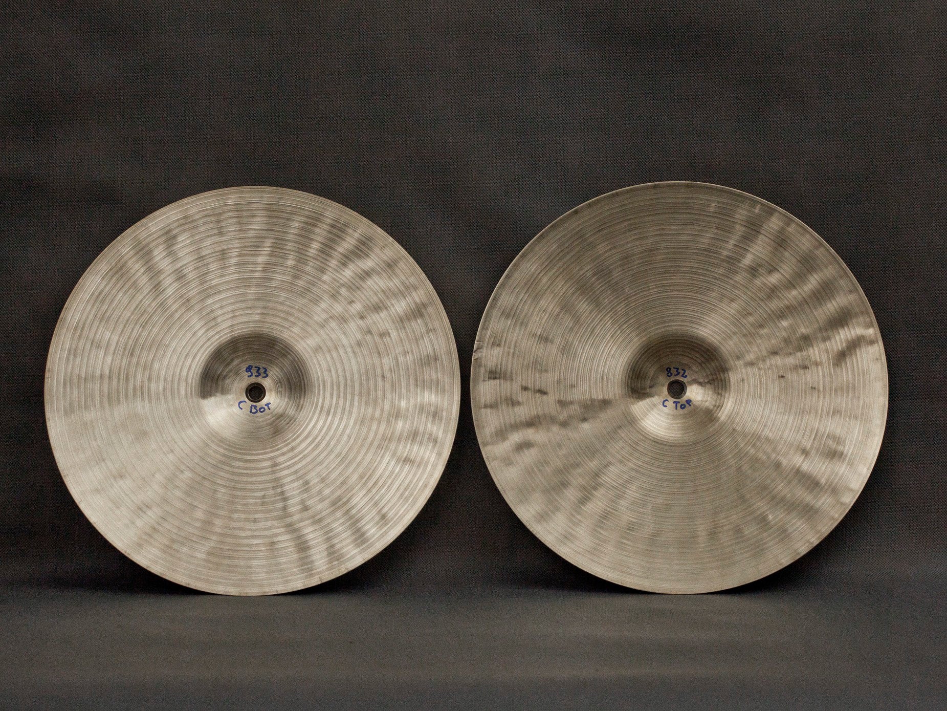 14" Hi-hats, 933 / 832 grams, B20