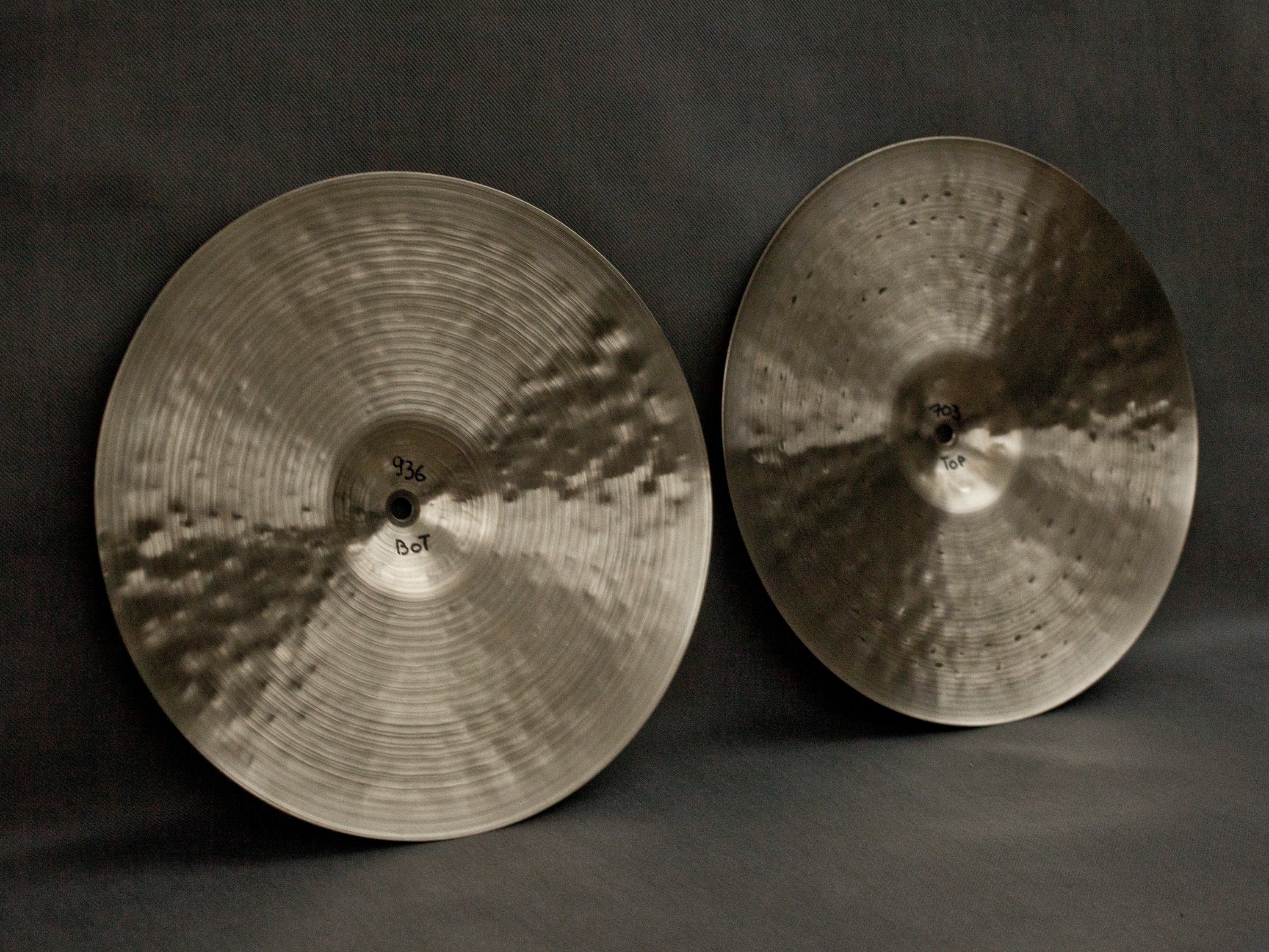14" Hi-hats, 936 / 703 grams, B20