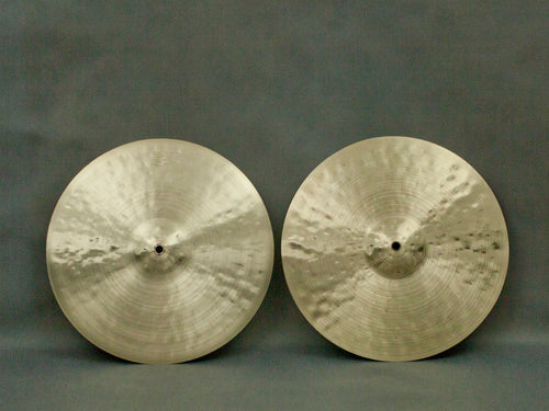 14" Hi-hats, 661 / 1172 grams, B20