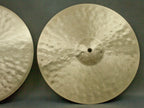 14" Hi-hats, 661 / 1172 grams, B20
