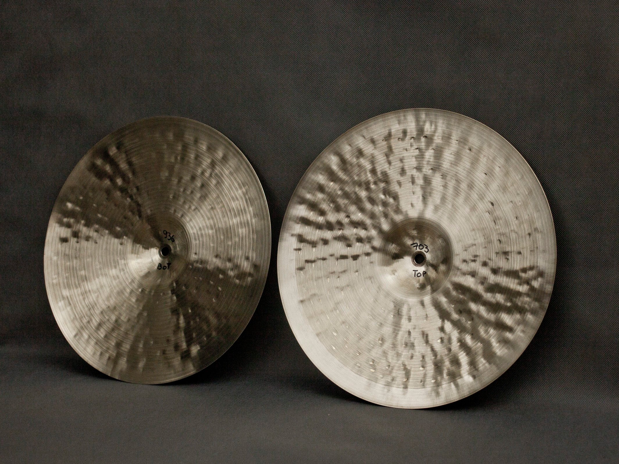 14" Hi-hats, 936 / 703 grams, B20