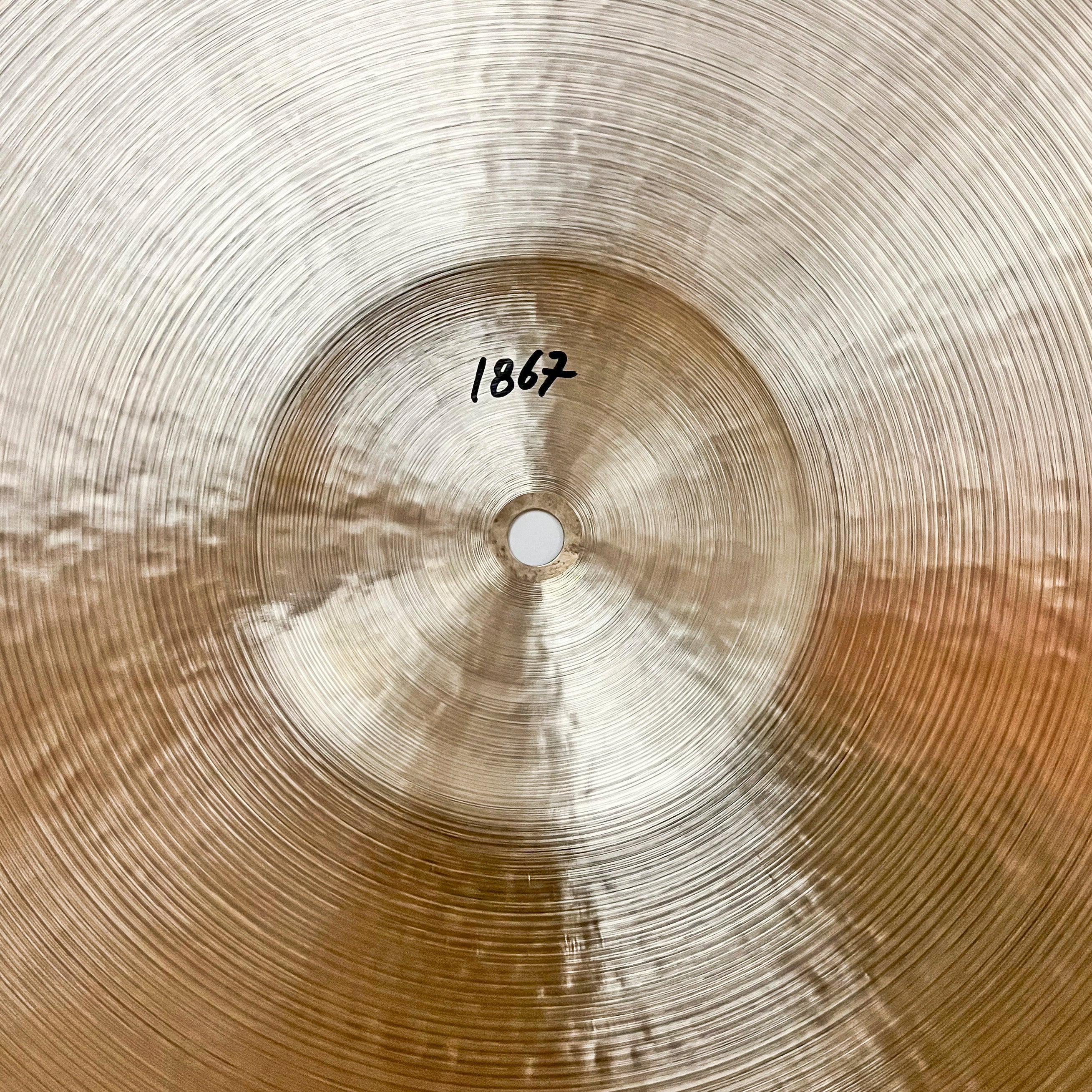 20” Ride, 1867 grams, B20