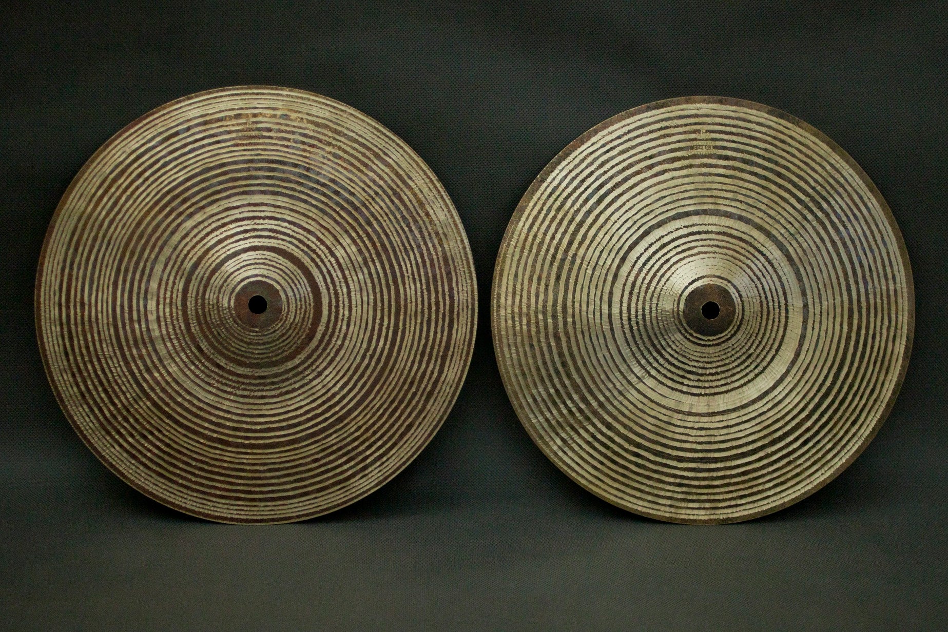 12" Hi-hats, 750 / 590 grams, B20
