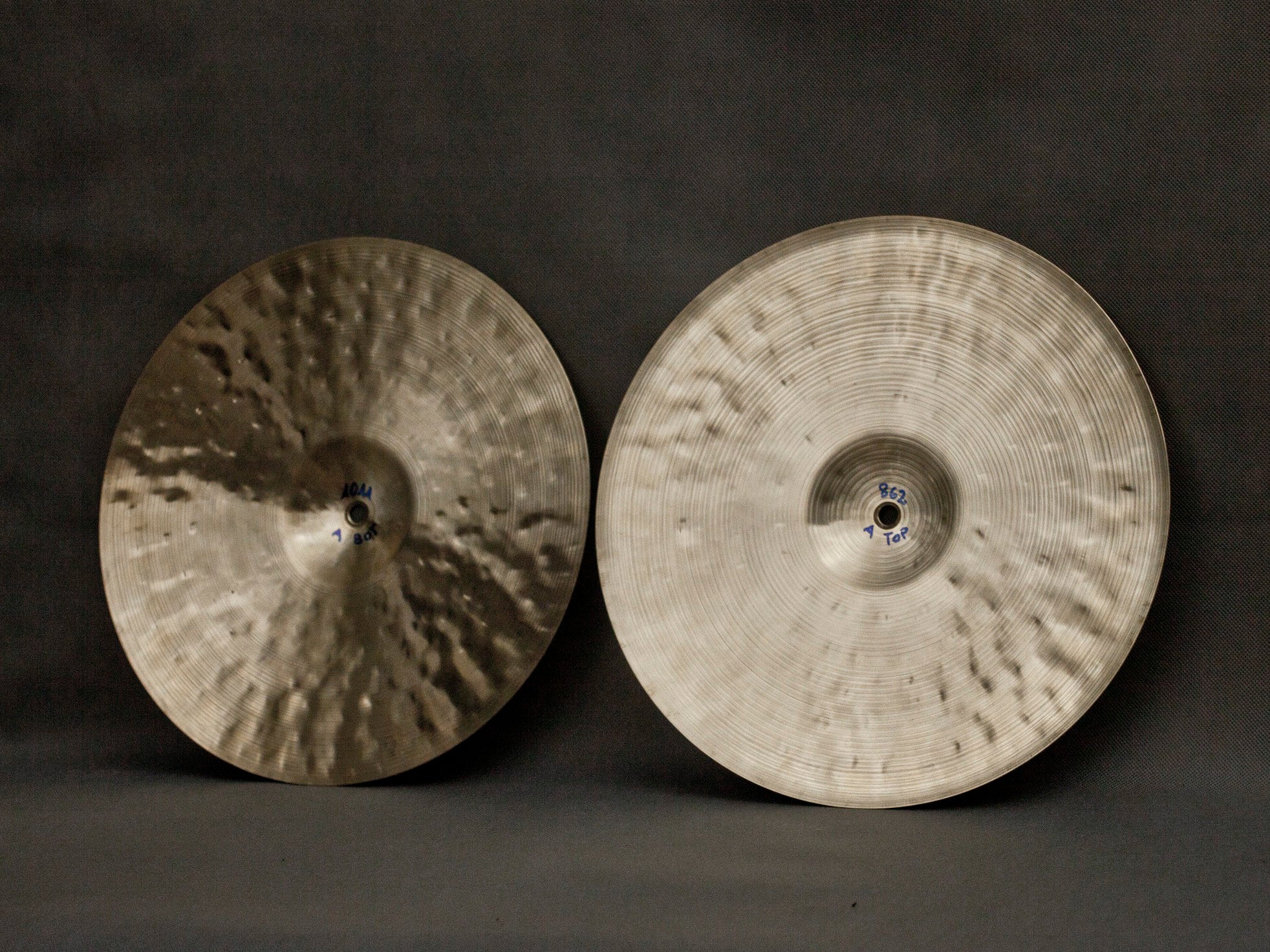 14" Hi-hats, 1011 / 862 grams, B20