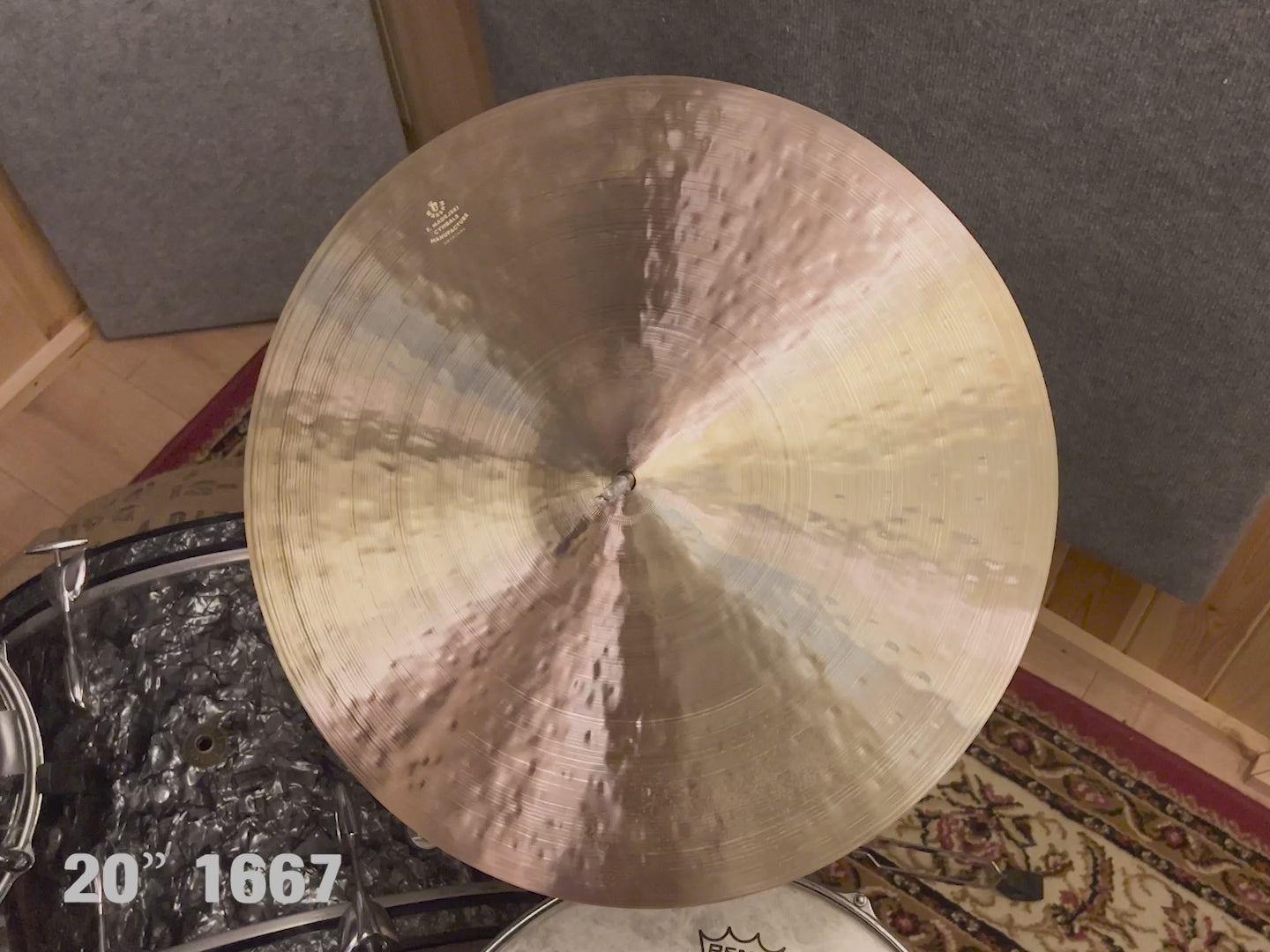 20” (517mm) Ride, 1667 grams, MPB-R, B20