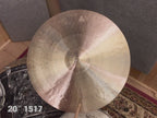20” (520mm) Ride, 1517 grams, HFB, B20