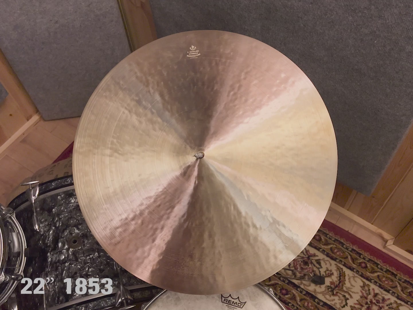 22” (560mm) Ride, 1853 grams, MPB-R, B20